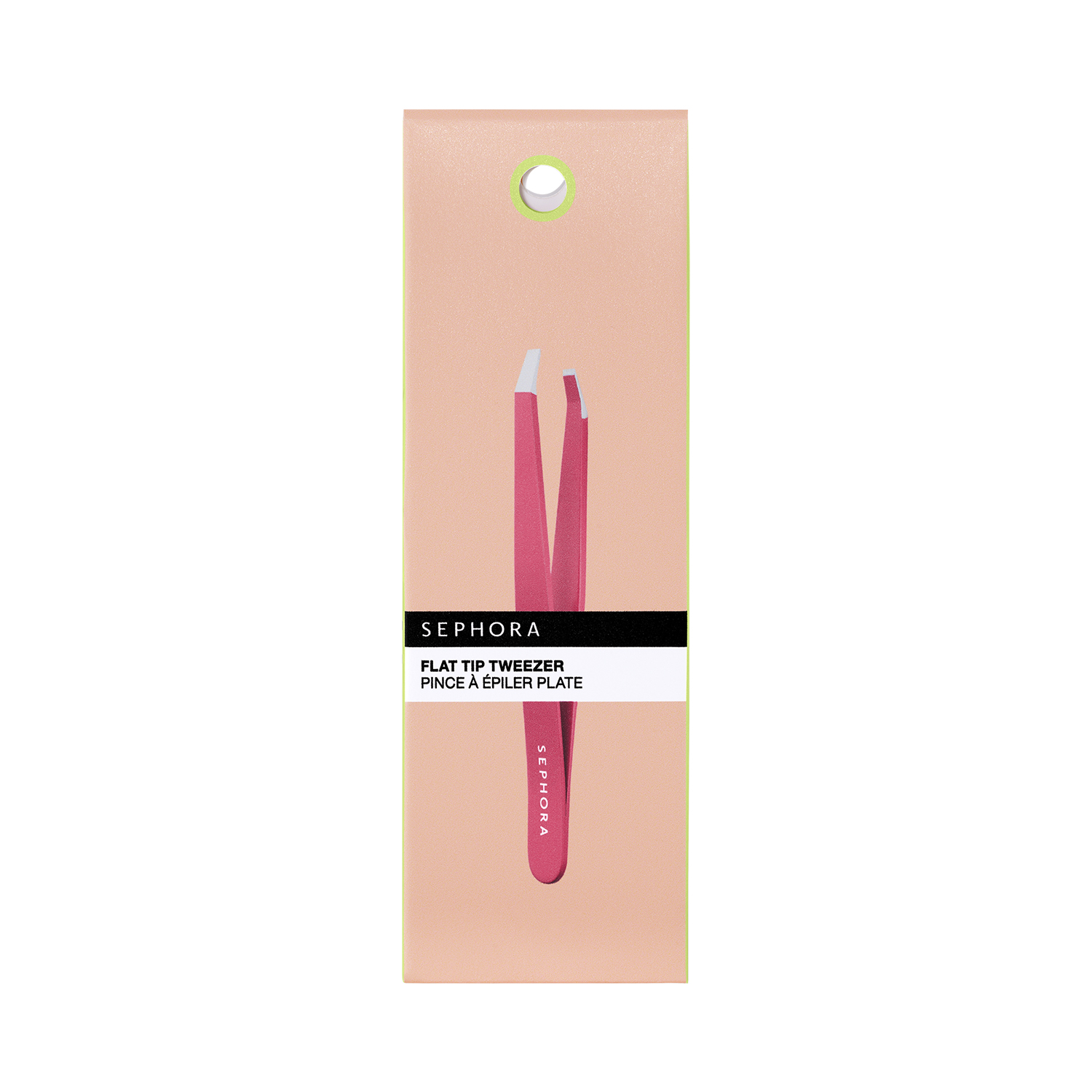 ANGLED TWEEZER PINK  (PINZA PARA DEPILAR PLANA)